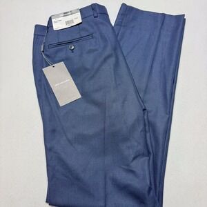 Van Heusen Pants Mens 34x34 Dress Suit Separates Manvell Polyester Blend